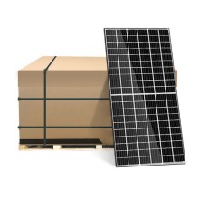 Fotovoltaïsch zonnepaneel LEAPTON 410Wp zwart frame IP68 Half Cut - pallet 36 stuks