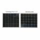 Fotovoltaïsch zonnepaneel LEAPTON 410Wp zwart frame IP68 Half Cut - pallet 36 stuks