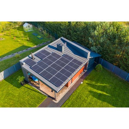 Fotovoltaïsch zonnepaneel Risen 440Wp zwart Frame IP68 Half Cut