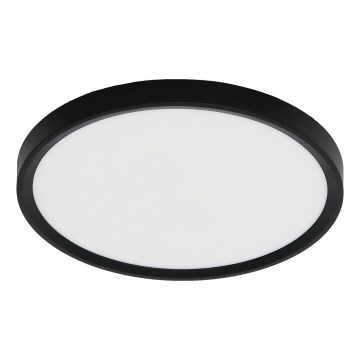 Fulgur 42362 - LED Plafondlamp NOMY LED/24W/230V 3000/4000/6000K IP40 diameter 30 cm zwart