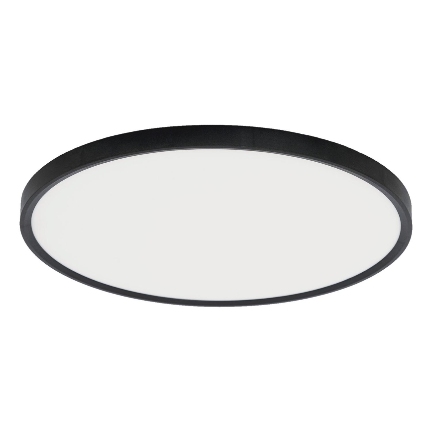 Fulgur 42364 - LED Plafondlamp NOMY LED/40W/230V 3000/4000/6000K IP40 diameter 50 cm zwart