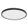 Fulgur 42364 - LED Plafondlamp NOMY LED/40W/230V 3000/4000/6000K IP40 diameter 50 cm zwart