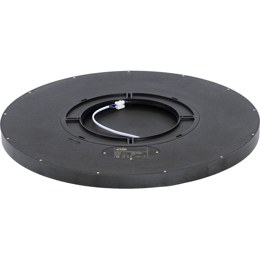 Fulgur 42364 - LED Plafondlamp NOMY LED/40W/230V 3000/4000/6000K IP40 diameter 50 cm zwart