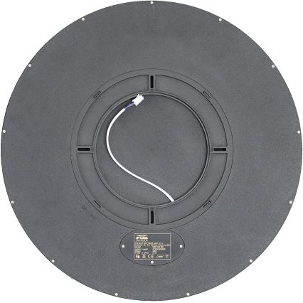 Fulgur 42364 - LED Plafondlamp NOMY LED/40W/230V 3000/4000/6000K IP40 diameter 50 cm zwart