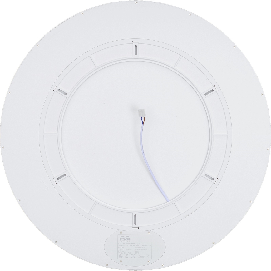 Fulgur 42365 - LED Plafondlamp NOMY LED/50W/230V 3000/4000/6000K IP40 diameter 60 cm wit