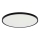 Fulgur 42366 - LED Plafondlamp NOMY LED/50W/230V 3000/4000/6000K IP40 diameter 60 cm zwart
