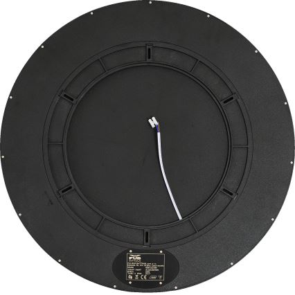 Fulgur 42366 - LED Plafondlamp NOMY LED/50W/230V 3000/4000/6000K IP40 diameter 60 cm zwart