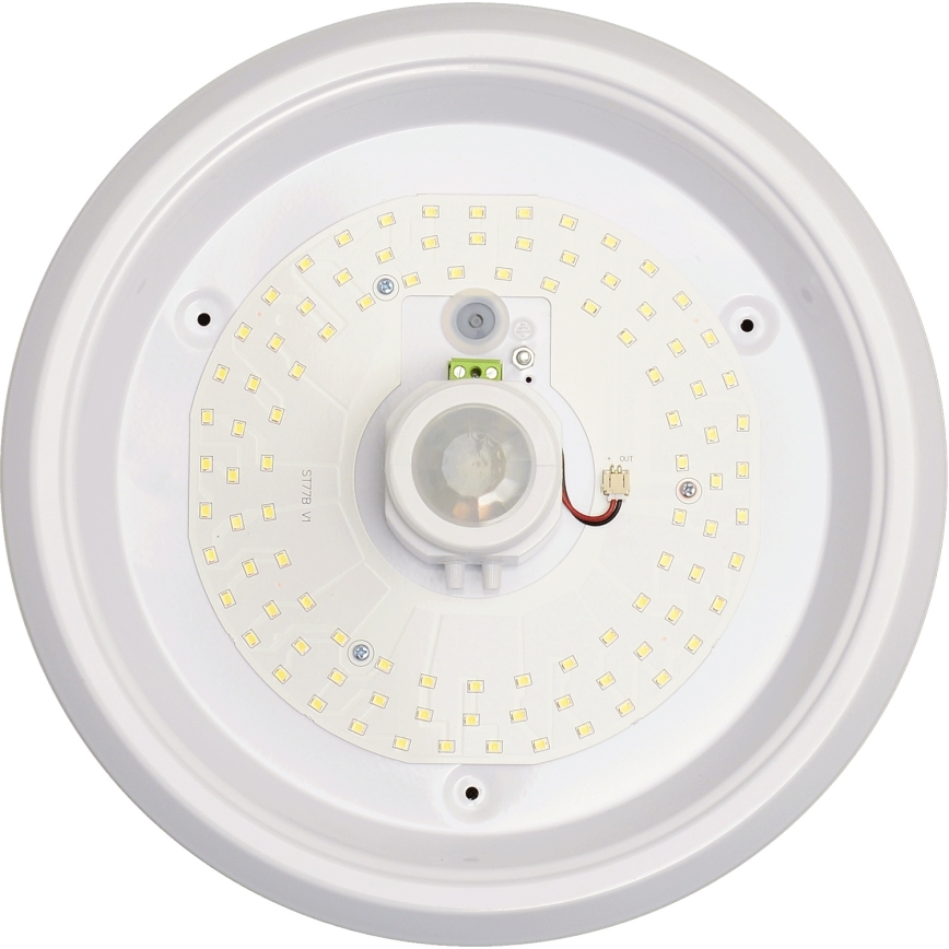 Fulgur s-39669 - LED-plafondlamp met bewegings- en schemersensor DARINA LED/16W/230V Ø 29 cm