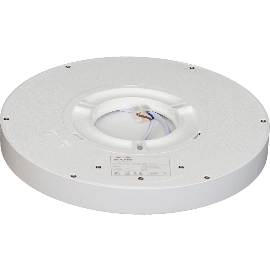 Fulgur s-42584 - LED Plafondlamp met bewegingssensor NOMY-S LED/18W/230V 3000/4000/6000K IP40 diameter 23 cm wit