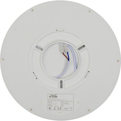 Fulgur s-42584 - LED Plafondlamp met bewegingssensor NOMY-S LED/18W/230V 3000/4000/6000K IP40 diameter 23 cm wit