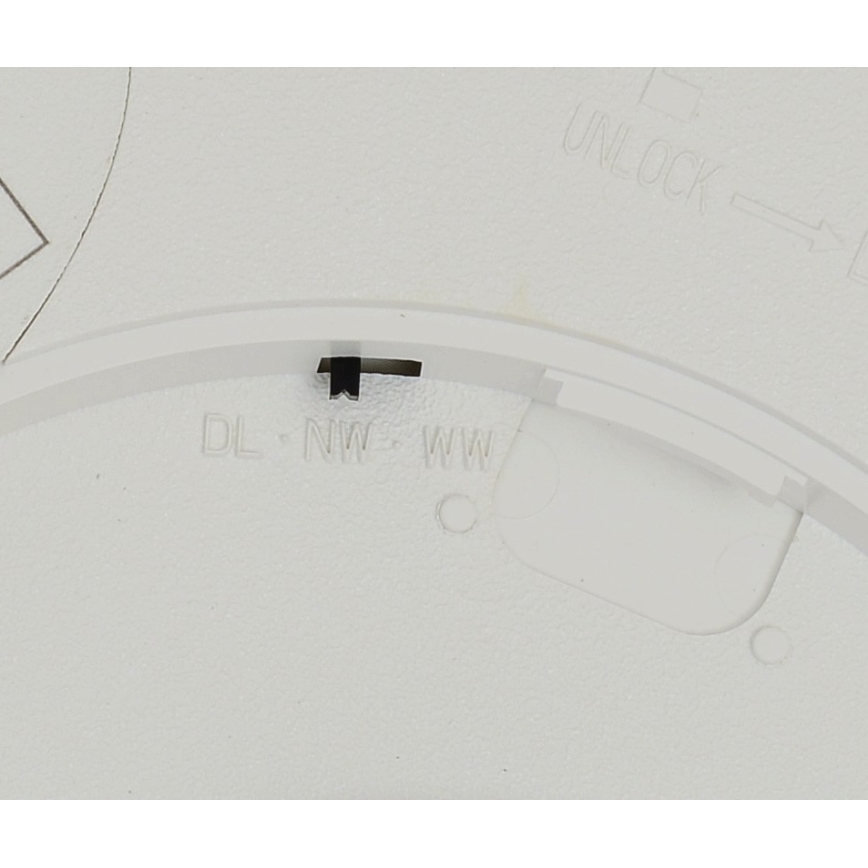 Fulgur s-42584 - LED Plafondlamp met bewegingssensor NOMY-S LED/18W/230V 3000/4000/6000K IP40 diameter 23 cm wit