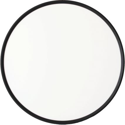 Fulgur s-43040 - dimbare LED-plafondlamp NOMY-RC LED/40W/230V 3000/4000/6500K Ø 50 cm IP40 zwart + afstandsbediening