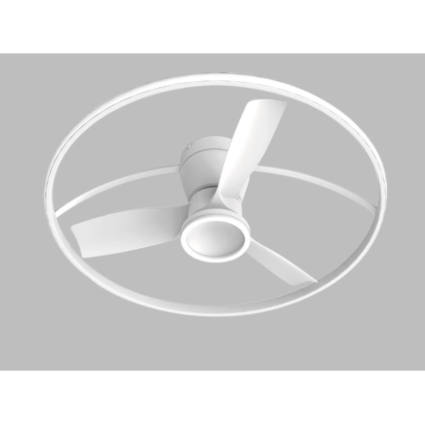 Fulgur s-43048 - LED dimbare plafondventilator THORA LED/50W/230V 2700-5000K wit + afstandsbediening