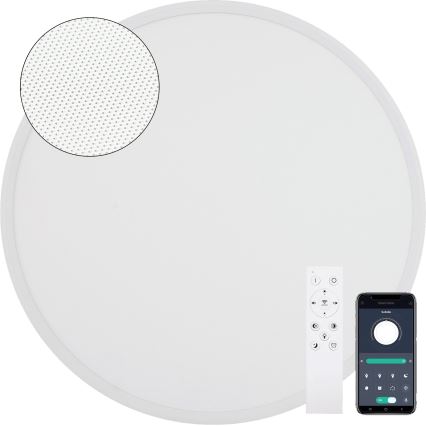 Fulgur s-43056 - LED-dimbare plafondlamp NOMY LED/40W/230V 3000-6500K Ø 50 cm UGR19 IP40 Wi-Fi wit + afstandsbediening