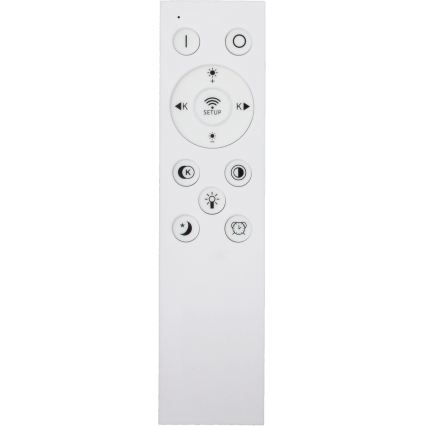 Fulgur s-43056 - LED-dimbare plafondlamp NOMY LED/40W/230V 3000-6500K Ø 50 cm UGR19 IP40 Wi-Fi wit + afstandsbediening