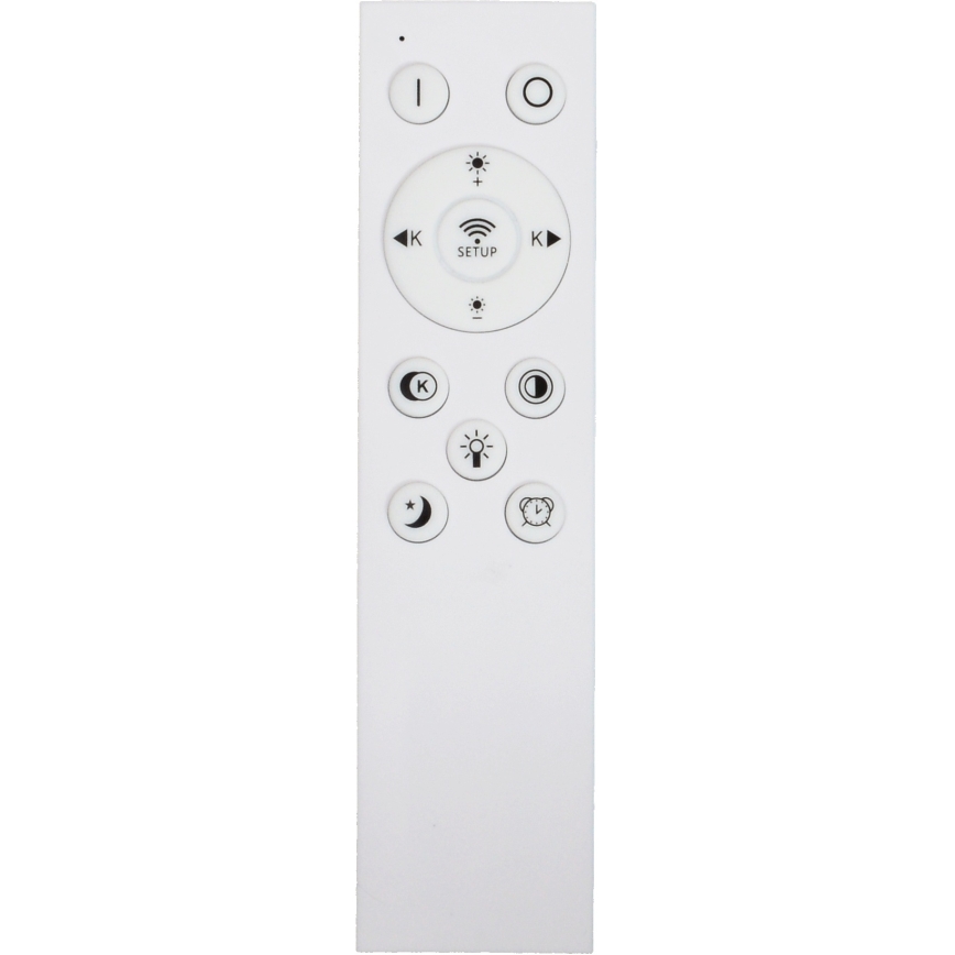 Fulgur s-43056 - LED-dimbare plafondlamp NOMY LED/40W/230V 3000-6500K Ø 50 cm UGR19 IP40 Wi-Fi wit + afstandsbediening