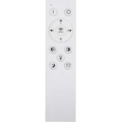 Fulgur s-43057 - Dimbare LED-plafondlamp NOMY LED/40W/230V 3000-6500K Ø 50 cm UGR19 IP40 Wi-Fi zwart + afstandsbediening