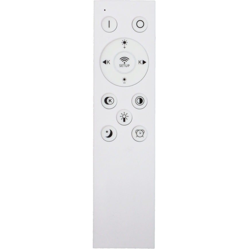Fulgur s-43059 - LED dimbare plafondlamp NOMY LED/50W/230V 3000-6500K Ø 60 cm UGR19 IP40 Wi-Fi zwart + afstandsbediening