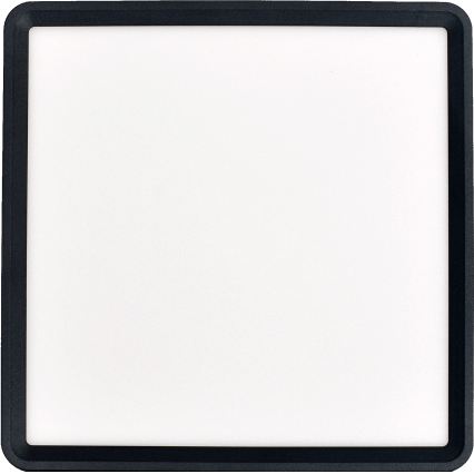 Fulgur s-43101 - LED plafondlamp NOMY LED/24W/230V 3000/4000/6500K IP40 30x30 cm zwart