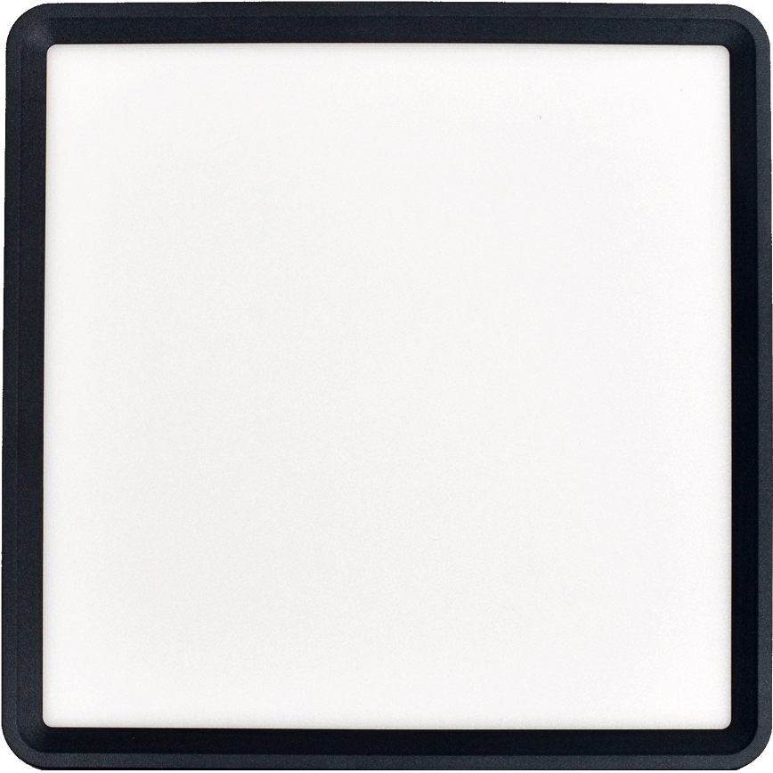 Fulgur s-43101 - LED plafondlamp NOMY LED/24W/230V 3000/4000/6500K IP40 30x30 cm zwart