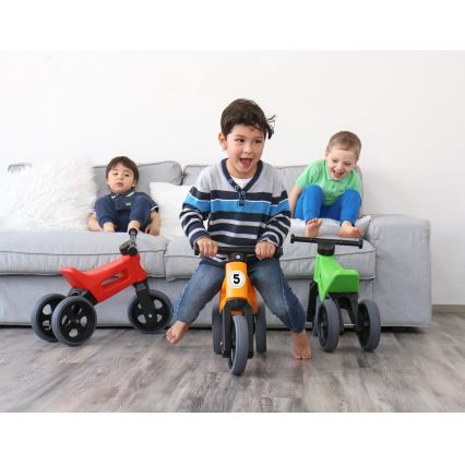 Funny Wheels - 2-in-1 loopfiets RIDER SPORT groen/zwart