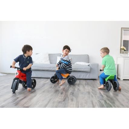 Funny Wheels - 2-in-1 loopfiets RIDER SPORT rood/zwart