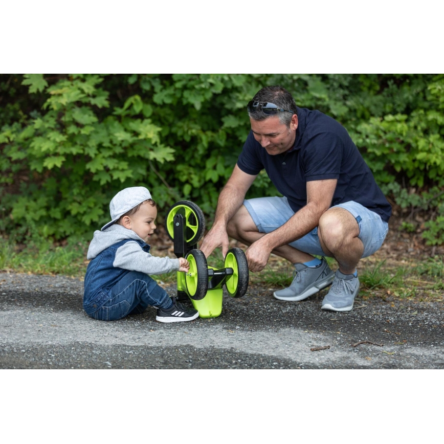 Funny Wheels - 2-in-1 loopfiets RIDER SUPER SPORT groen/zwart