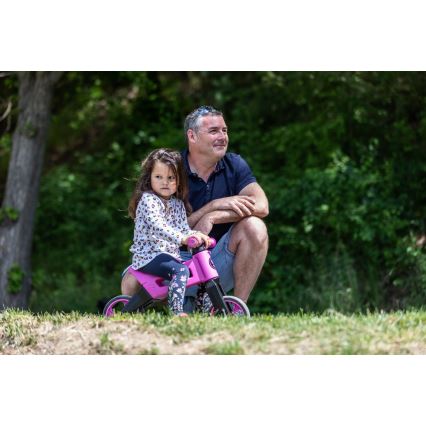 Funny Wheels - Loopfiets 2-in-1 RIDER SUPER SPORT roze/zwart