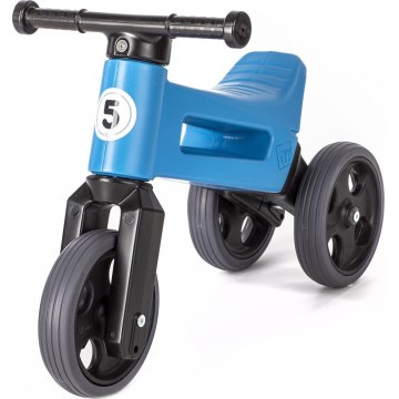 Funny Wheels - RIDER SPORT 2-in-1 loopfiets blauw/zwart