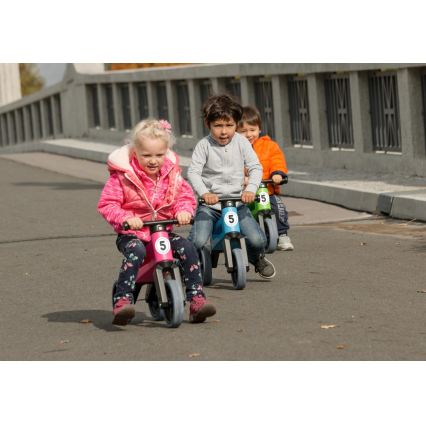 Funny Wheels - RIDER SPORT 2-in-1 loopfiets blauw/zwart