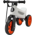 Funny Wheels - RIDER SUPER SPORT 2-in-1 loopfiets wit/zwart/oranje