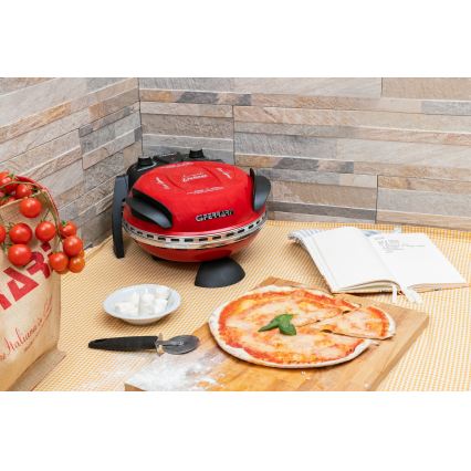 G3Ferrari G1000602 - Pizzaoven DELIZIA 1200W/230V rood