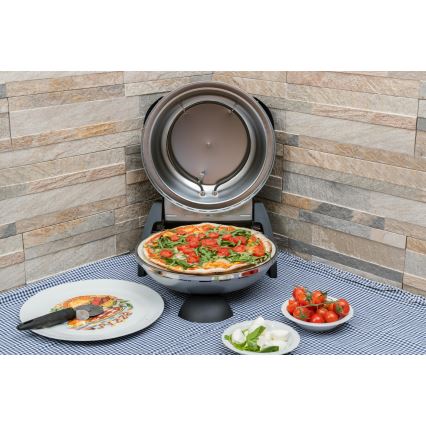 G3Ferrari G1000606 - Pizzaoven DELIZIA 1200W/230V zilverkleurig