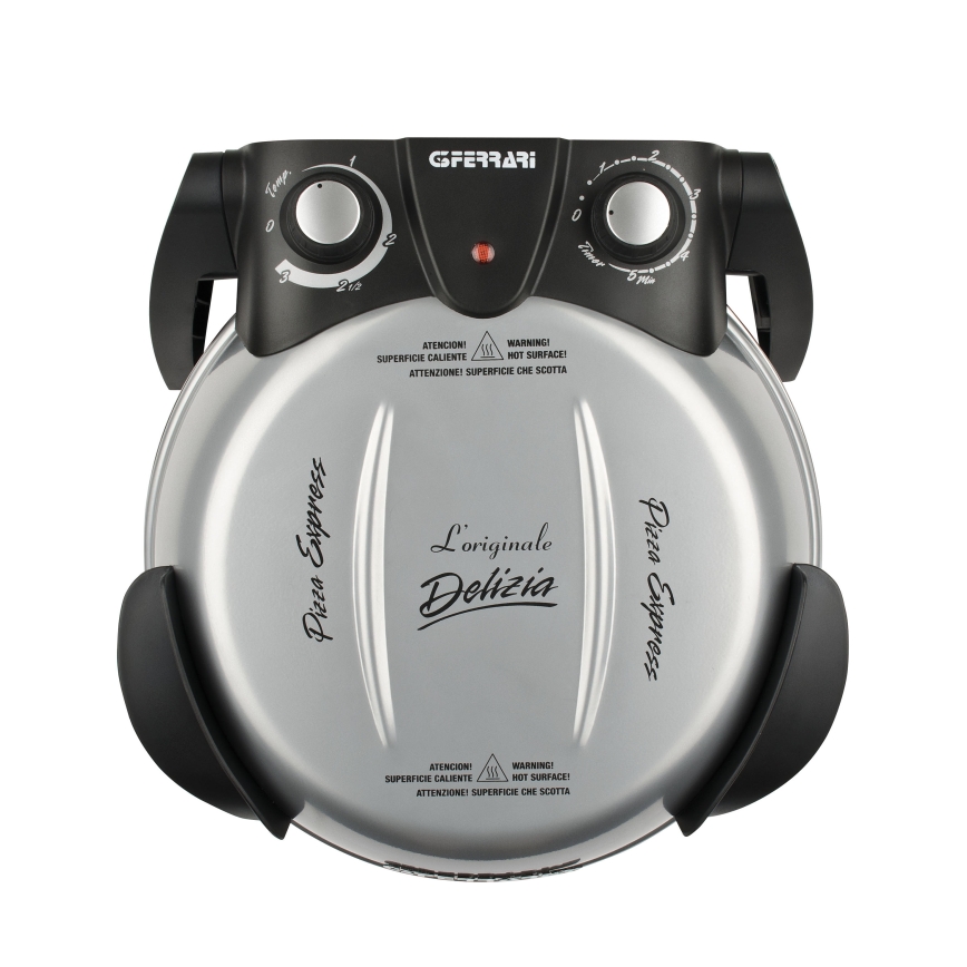 G3Ferrari G1000606 - Pizzaoven DELIZIA 1200W/230V zilverkleurig