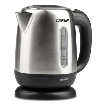 G3Ferrari G1009500 - Waterkoker 1,2 l 1630W/230V roestvrij staal/zwart