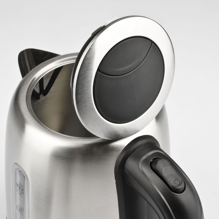 G3Ferrari G1009500 - Waterkoker 1,2 l 1630W/230V roestvrij staal/zwart