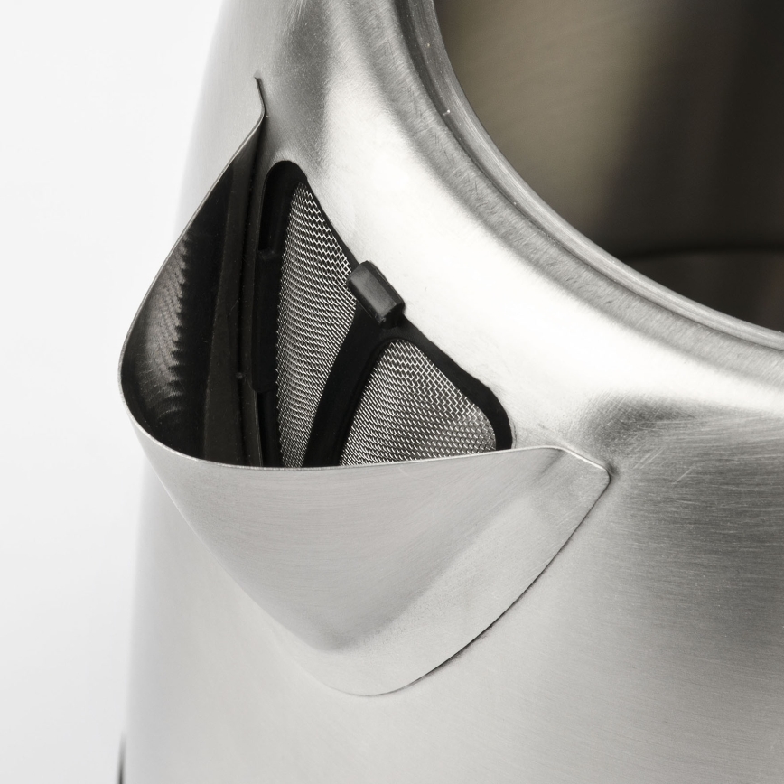 G3Ferrari G1009500 - Waterkoker 1,2 l 1630W/230V roestvrij staal/zwart