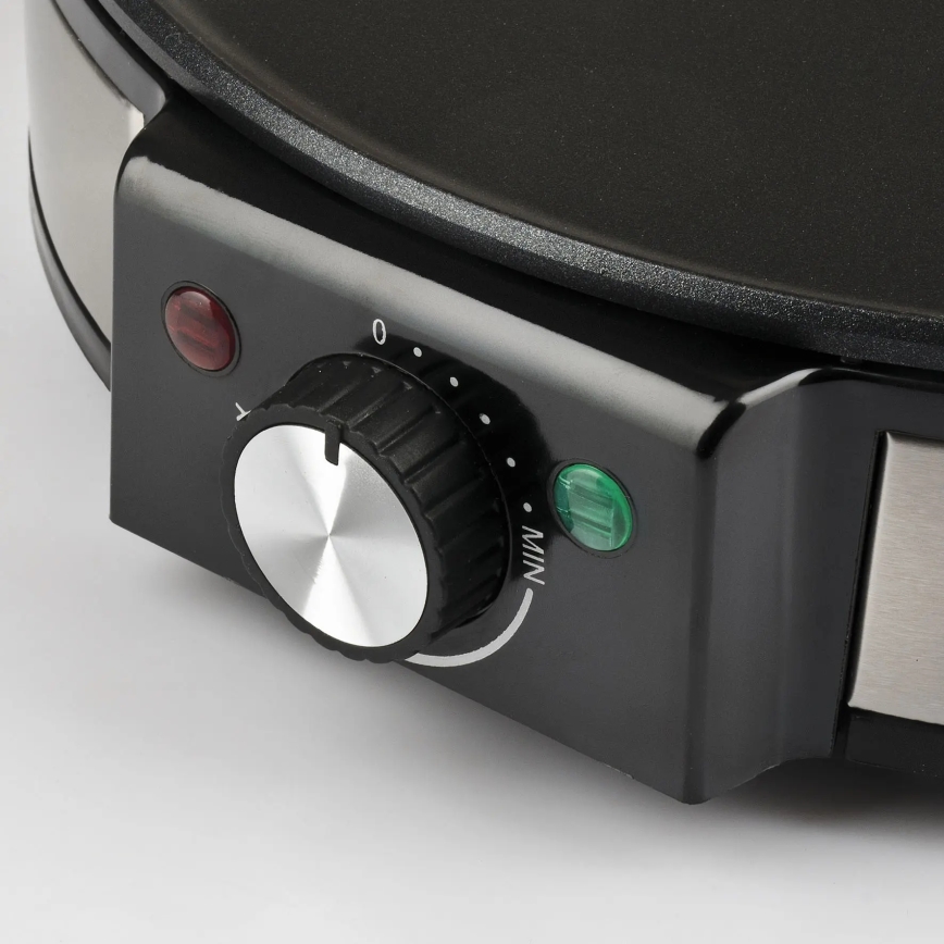 G3Ferrari G1009800 - PROFI-CREPE professionele crêpemaker 1200W/230V roestvrij staal/zwart