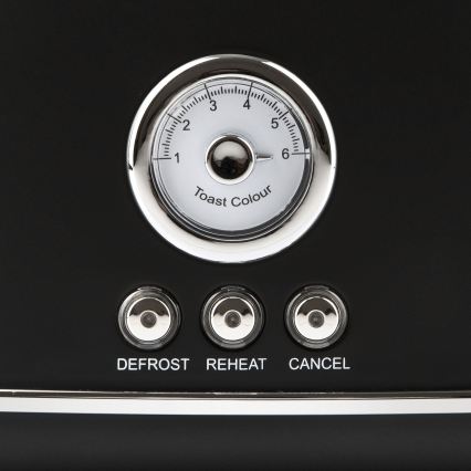 G3Ferrari G1013400 - ARTISTA broodrooster met twee sleuven 750W/230V zwart