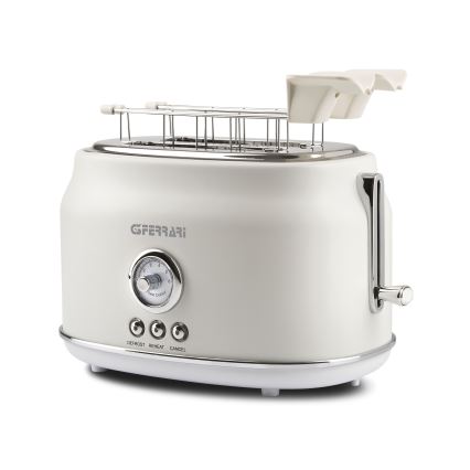 G3Ferrari G1013401 - ARTISTA broodrooster met twee sleuven, 750 W/230 V, wit