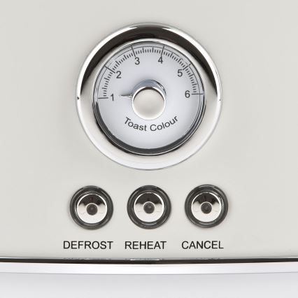 G3Ferrari G1013401 - ARTISTA broodrooster met twee sleuven, 750 W/230 V, wit