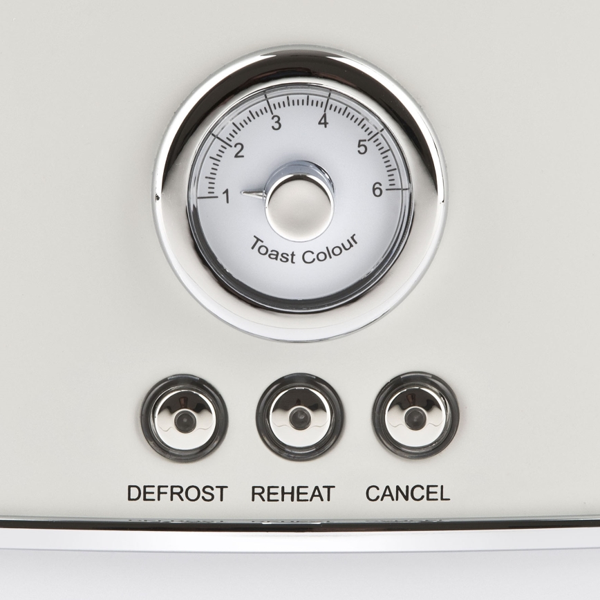 G3Ferrari G1013401 - ARTISTA broodrooster met twee sleuven, 750 W/230 V, wit