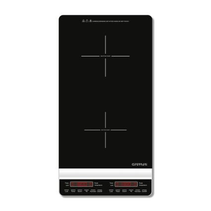 G3Ferrari G1013900 - Inductiekookplaat met twee kookzones DINAMIKO 3100W/230V, zwart