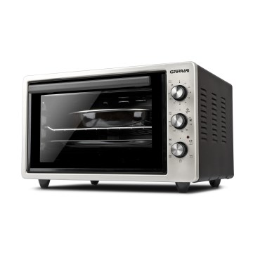 G3Ferrari G1015200 - Heteluchtoven ROSTO 1500W/230V 37 l roestvrij staal/zwart