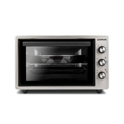 G3Ferrari G1015200 - Heteluchtoven ROSTO 1500W/230V 37 l roestvrij staal/zwart