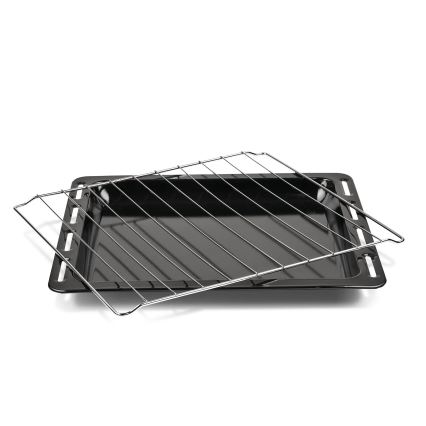 G3Ferrari G1015200 - Heteluchtoven ROSTO 1500W/230V 37 l roestvrij staal/zwart