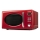 G3Ferrari G1015502 - Magnetron met grillfunctie 1150W/230V 20 l rood