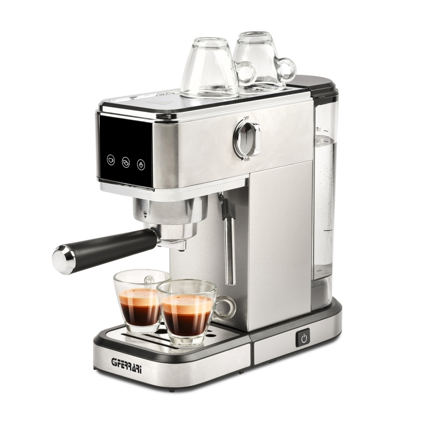 G3Ferrari G1018900 - Hendelbediende espressomachine, 1350 W/230 V, 15 bar, roestvrij staal