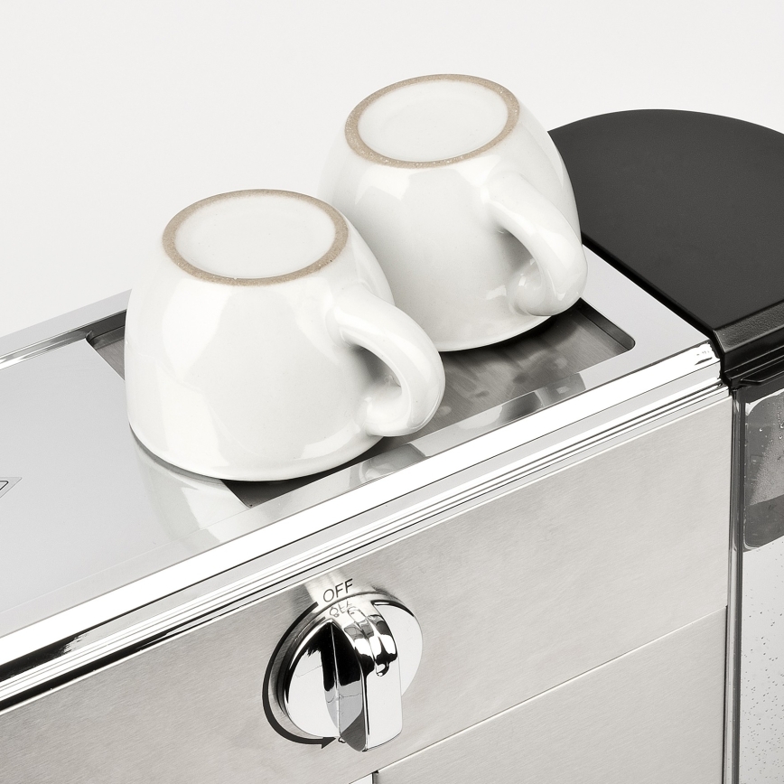 G3Ferrari G1018900 - Hendelbediende espressomachine, 1350 W/230 V, 15 bar, roestvrij staal