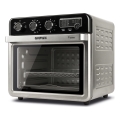 G3Ferrari G1022100 - Heteluchtoven met friteusefunctie 2000 W/230 V, 32 l, RVS